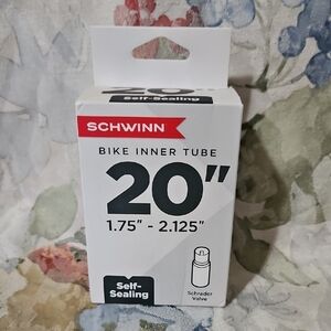 SCHWINN 20" Self-Sealing Bike Inner Tube - Schrader Valve - New